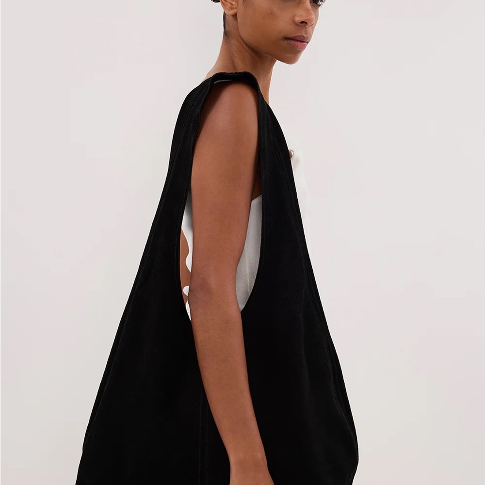 Dissh Bali Tailor Clover Suede Bag Black  $350 Lisa says gah
